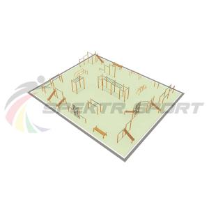 Купить Парковая площадка для Воркаут и WRK 3_76mm в Краснодаре 