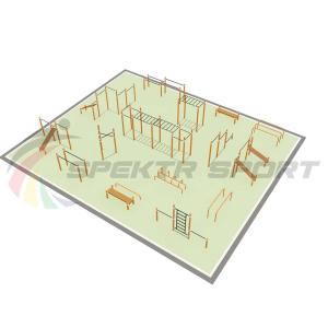 Купить Парковая площадка для Воркаут и WRK 5_76mm в Краснодаре 