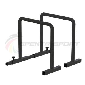 Купить Брусья напольные хайлетсы Spektr Sport цв. черный в Краснодаре 