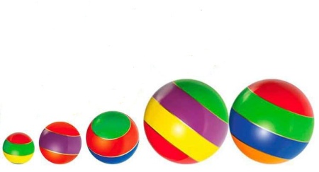 Купить Мячи резиновые (комплект из 5 мячей различного диаметра) в Краснодаре 