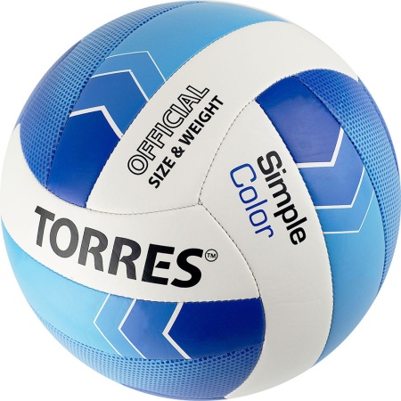 Купить Мяч волейбольный Torres Simple Color любительский р.5 в Краснодаре 